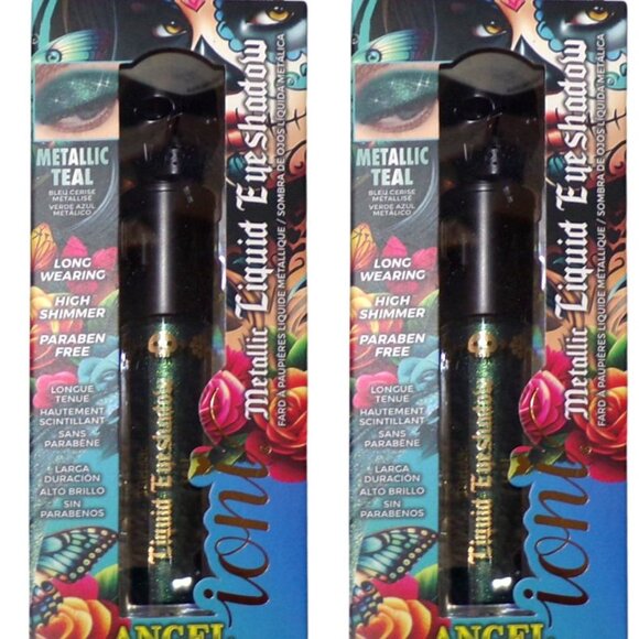 Ioni Metallic Teal Metallic Liquid Eyeshadow Angel (Set of 2) - Picture 1 of 3